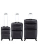 Saxoline Relax Red zipper Soft Suitcase / Trolley / Travel Suitcase - (Set/S/M/L)