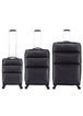 Saxoline Relax Red zipper Soft Suitcase / Trolley / Travel Suitcase - (Set/S/M/L)