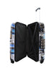 Saxoline Brooklyn Printed Hard Suitcase / Trolley / Travel Suitcase - (Set/S/M/L)