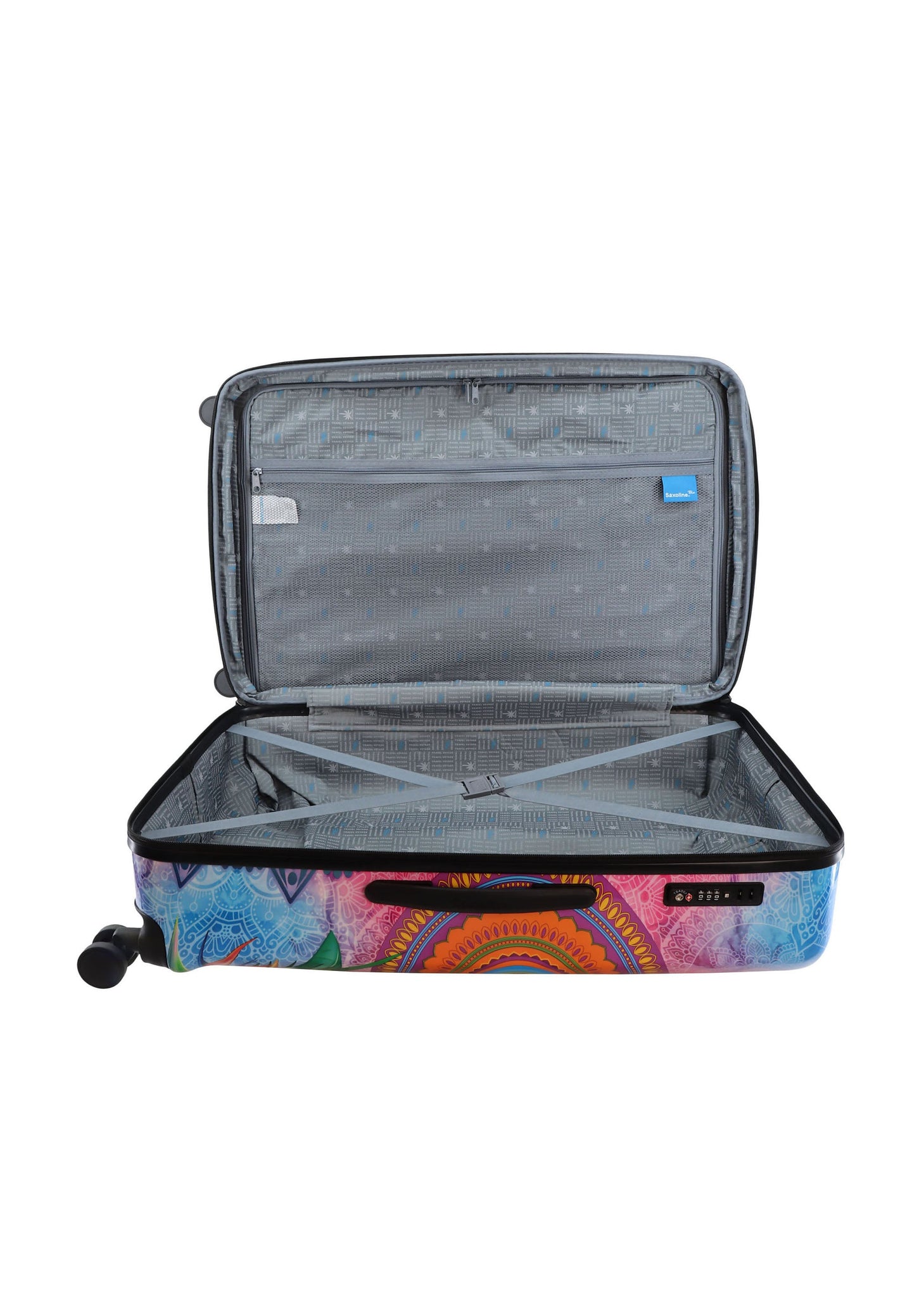 Saxoline Blue Butterfly Nature Hard Suitcase / Trolley / Travel Suitcase - (Set/S/M/L)
