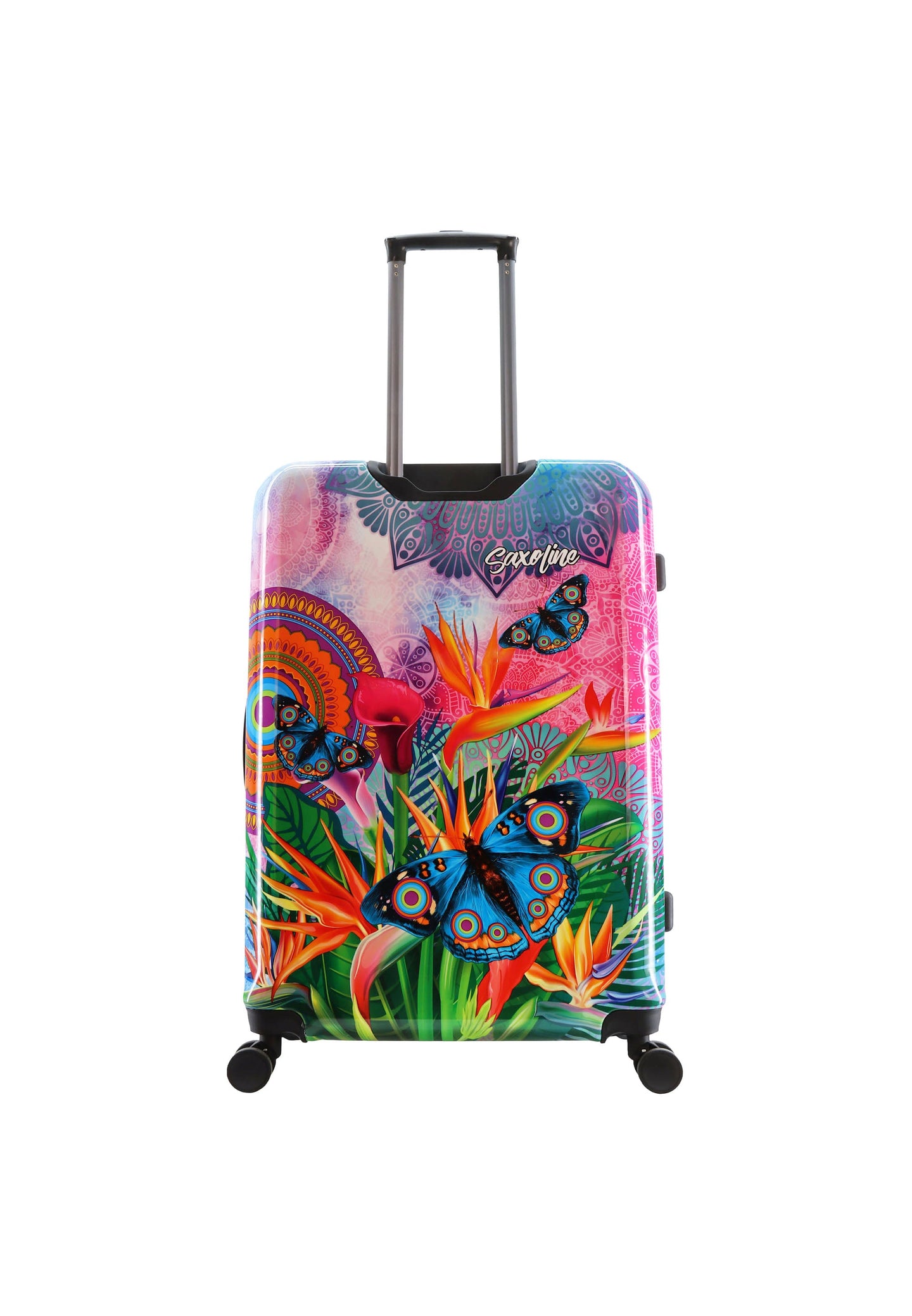 Saxoline Blue Butterfly Nature Hard Suitcase / Trolley / Travel Suitcase - (Set/S/M/L)