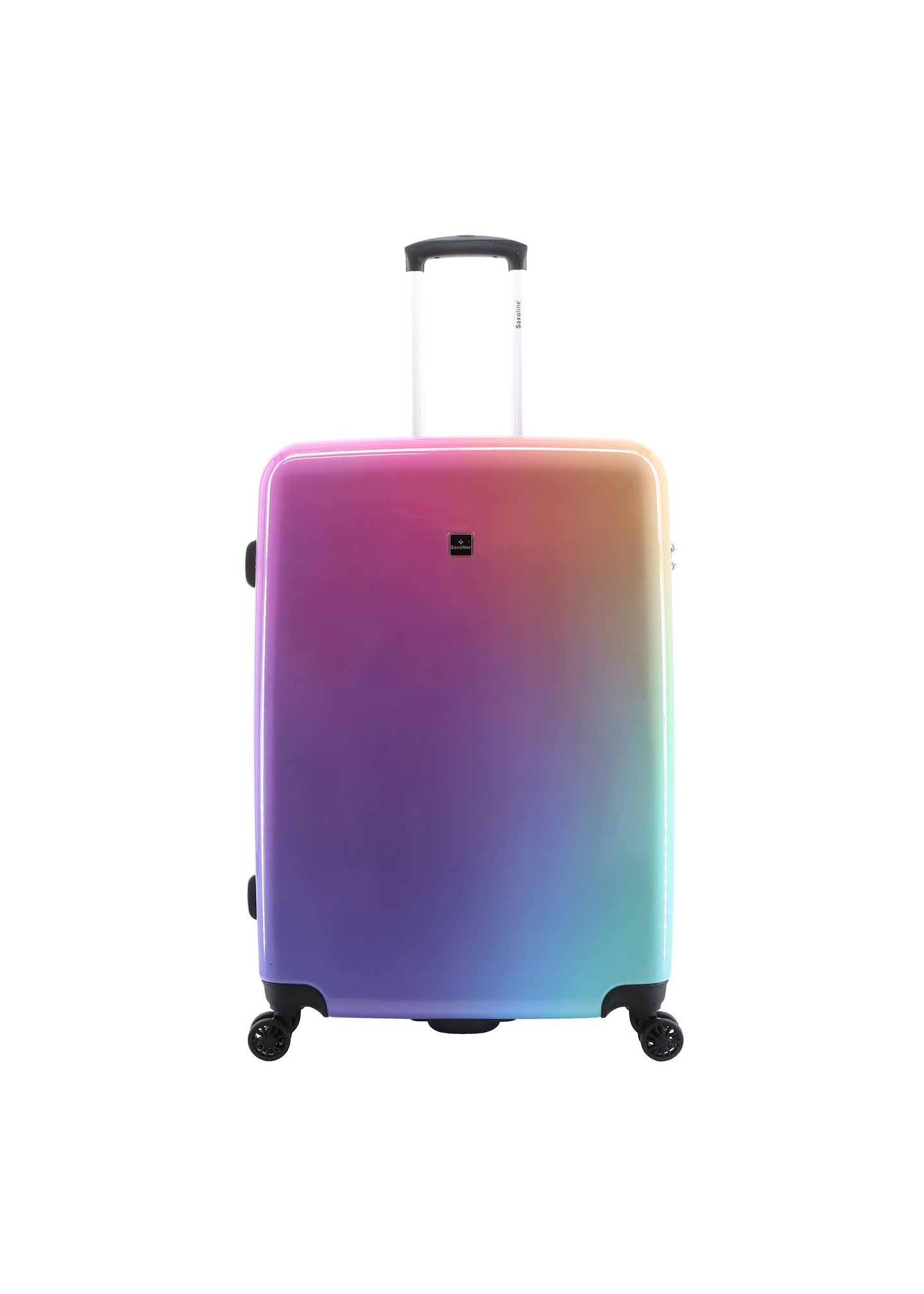 Saxoline Rainbow Printed Hard Suitcase / Trolley / Travel Suitcase - (Set/S/M/L)