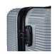 National Geographic Abroad Hard Suitcase / Trolley / Travel Suitcase - (Set/S/M/L) - Silver
