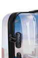 SaxolineManhattan Printed Hard Suitcase / Trolley / Travel Suitcase - (Set/S/M/L)