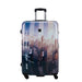 SaxolineManhattan Printed Hard Suitcase / Trolley / Travel Suitcase - (Set/S/M/L)