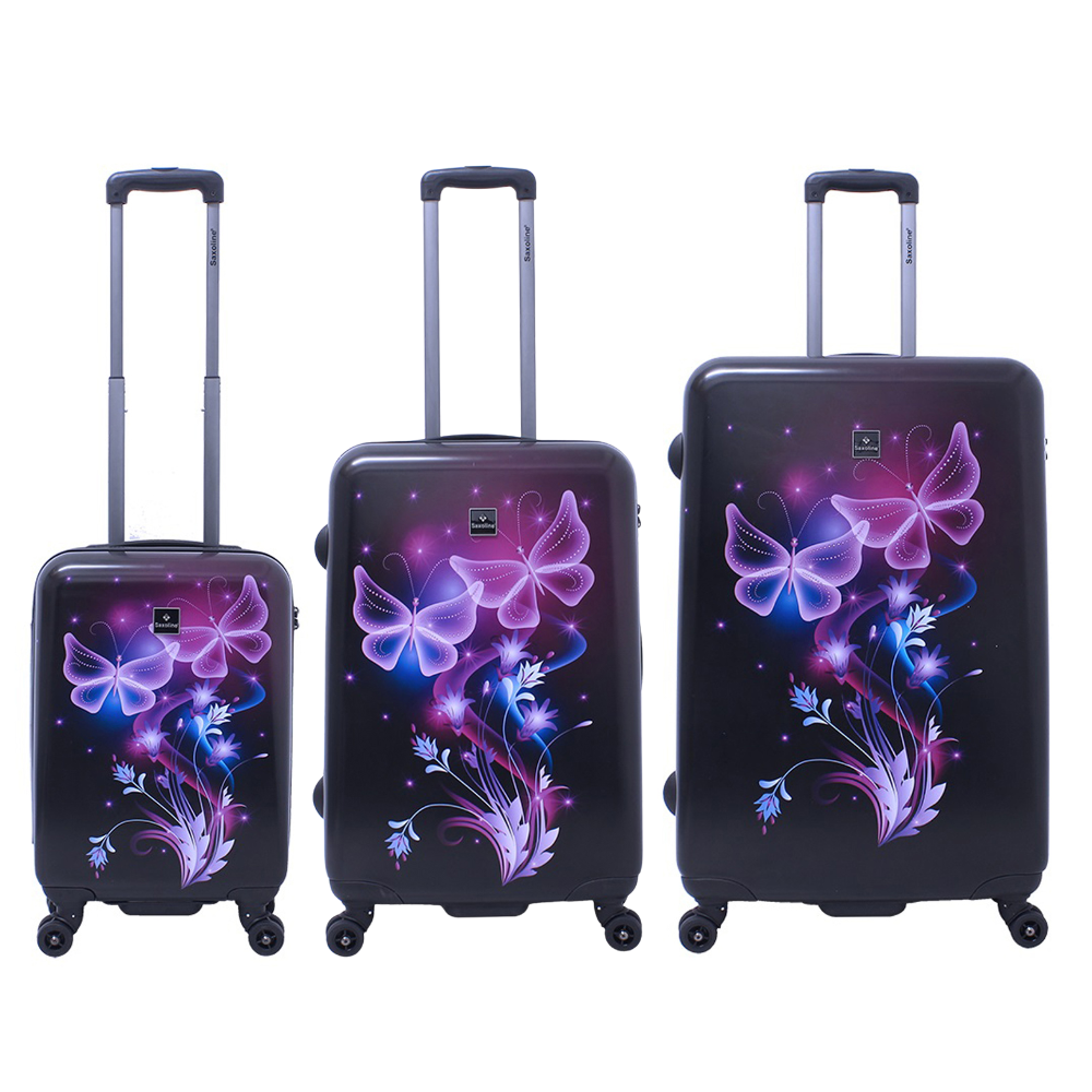 Butterfly suitcase set cheap