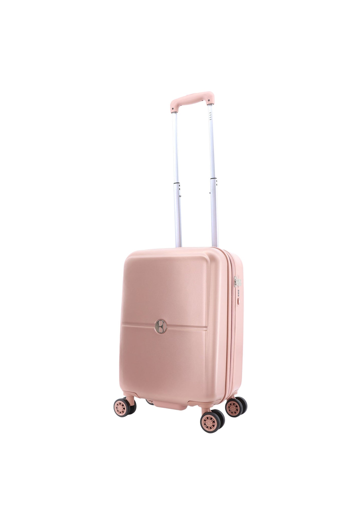 ELLE Chic Hard Suitcase / Trolley / Travel Suitcase - (Set/S/M/L) - Rose Gold