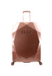 ELLE Diamond Hard Suitcase / Trolley / Travel Suitcase - (Set/S/M/L) - Rose Gold
