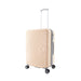 ELLE Debossed Hard Suitcase / Trolley / Travel Suitcase - (Set/S/M/L) - Pink
