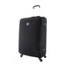 ELLE Mode Solft Suitcase / Trolley / Travel Suitcase - (Set/S/M/L) - Black
