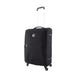 ELLE Mode Solft Suitcase / Trolley / Travel Suitcase - (Set/S/M/L) - Black