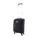 ELLE Mode Solft Suitcase / Trolley / Travel Suitcase - (Set/S/M/L) - Black