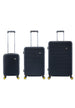 National Geographic Abroad Hard Suitcase / Trolley / Travel Suitcase - (Set/S/M/L) - Navy