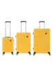 National Geographic Abroad Hard Suitcase / Trolley / Travel Suitcase - (Set/S/M/L) - Yellow