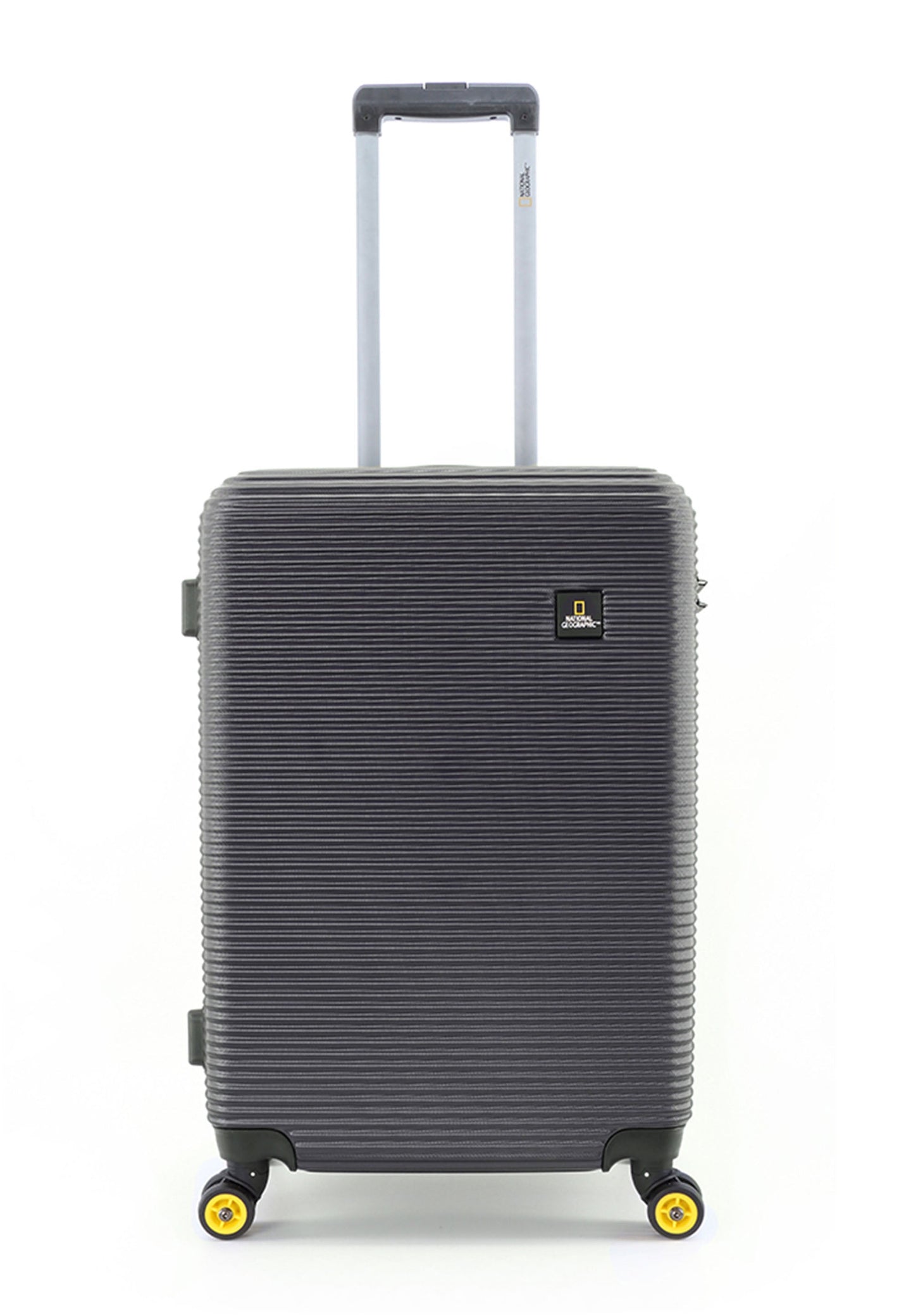 National Geographic Abroad Hard Suitcase / Trolley / Travel Suitcase - (Set/S/M/L) - Black