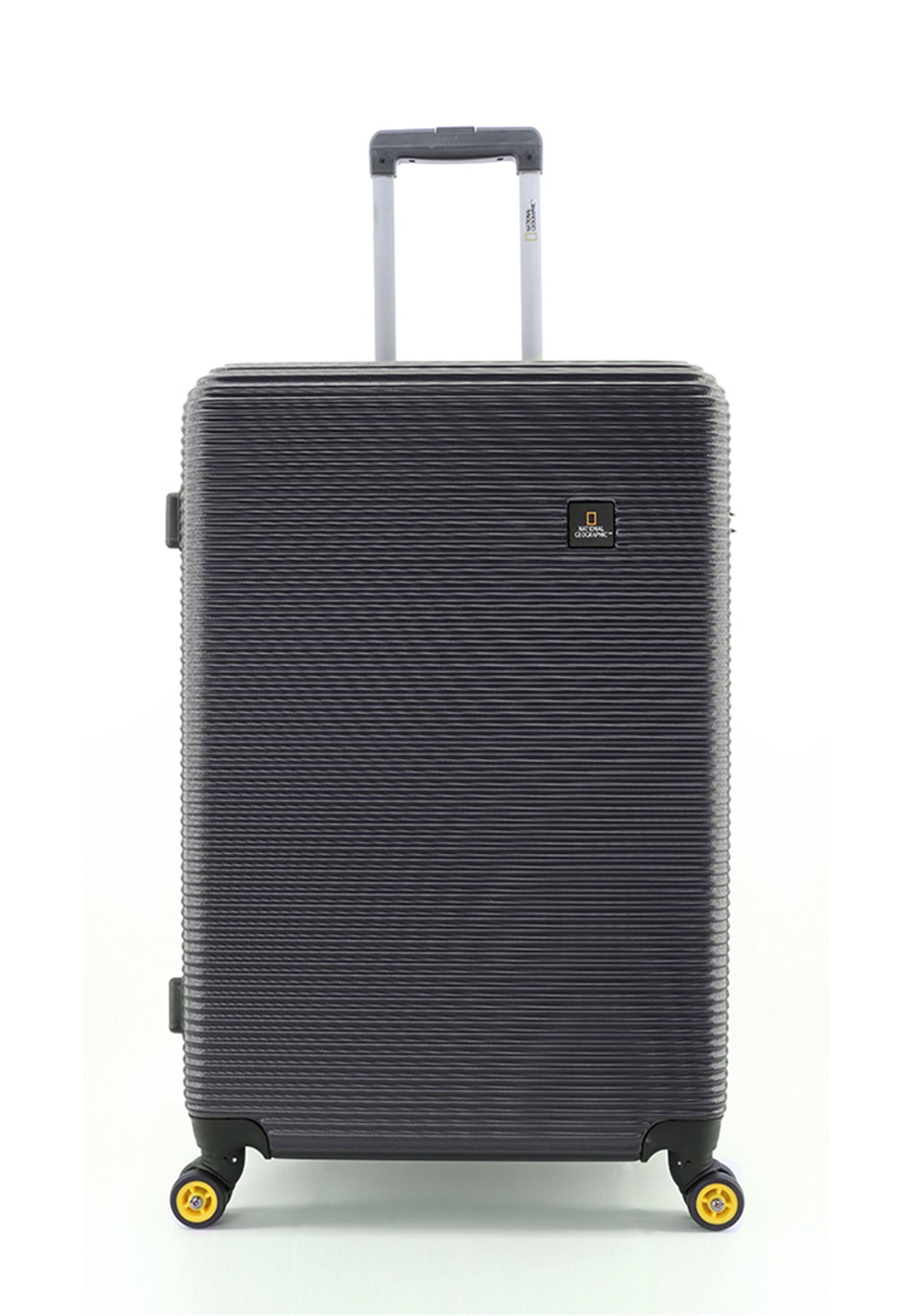 National Geographic Abroad Hard Suitcase / Trolley / Travel Suitcase - (Set/S/M/L) - Black