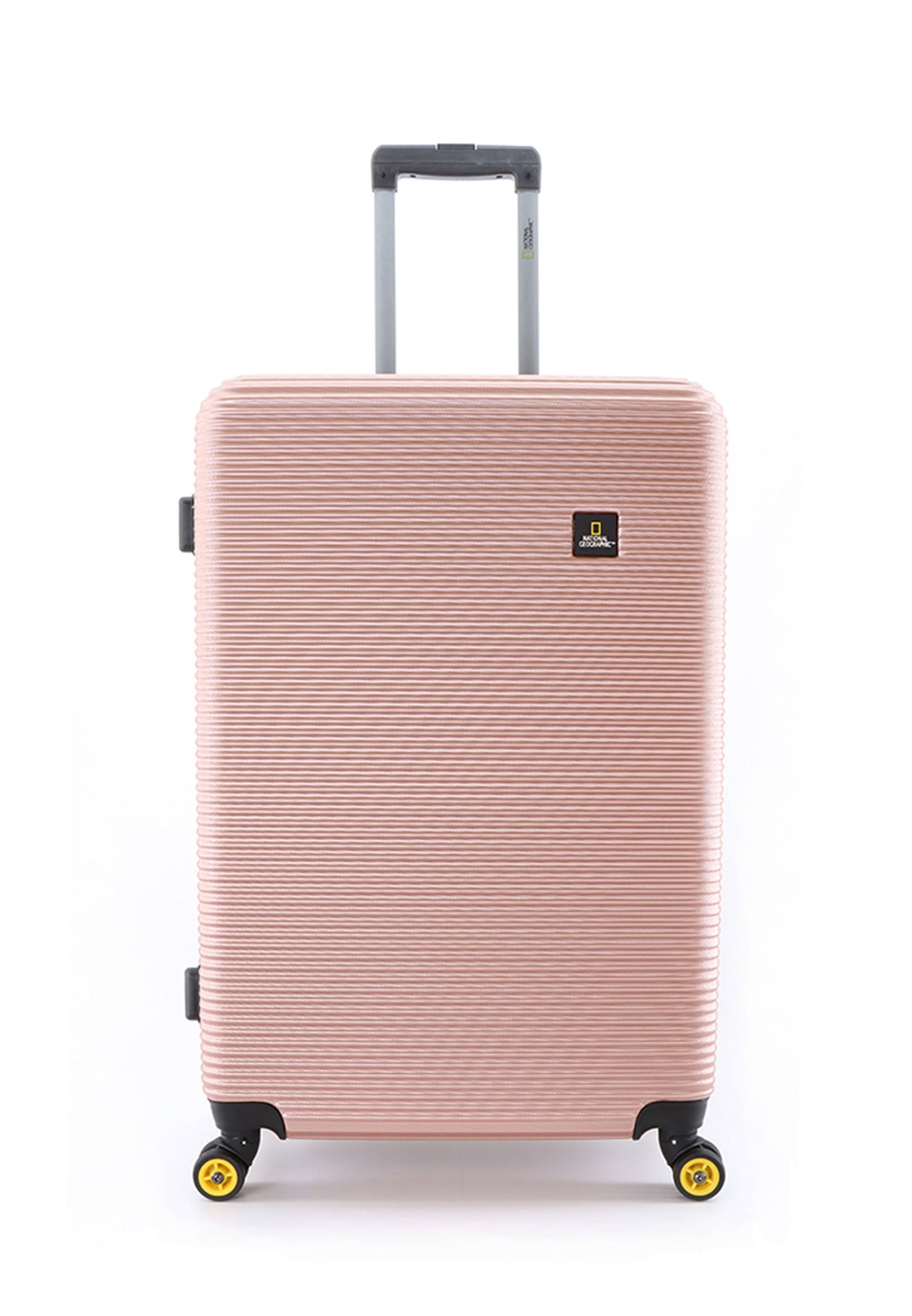National Geographic Abroad Hard Suitcase / Trolley / Travel Suitcase - (Set/S/M/L) - Rose Gold
