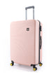 National Geographic Abroad Hard Suitcase / Trolley / Travel Suitcase - (Set/S/M/L) - Rose Gold