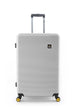 National Geographic Abroad Hard Suitcase / Trolley / Travel Suitcase - (Set/S/M/L) - Silver