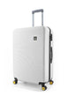 National Geographic Abroad Hard Suitcase / Trolley / Travel Suitcase - (Set/S/M/L) - Silver