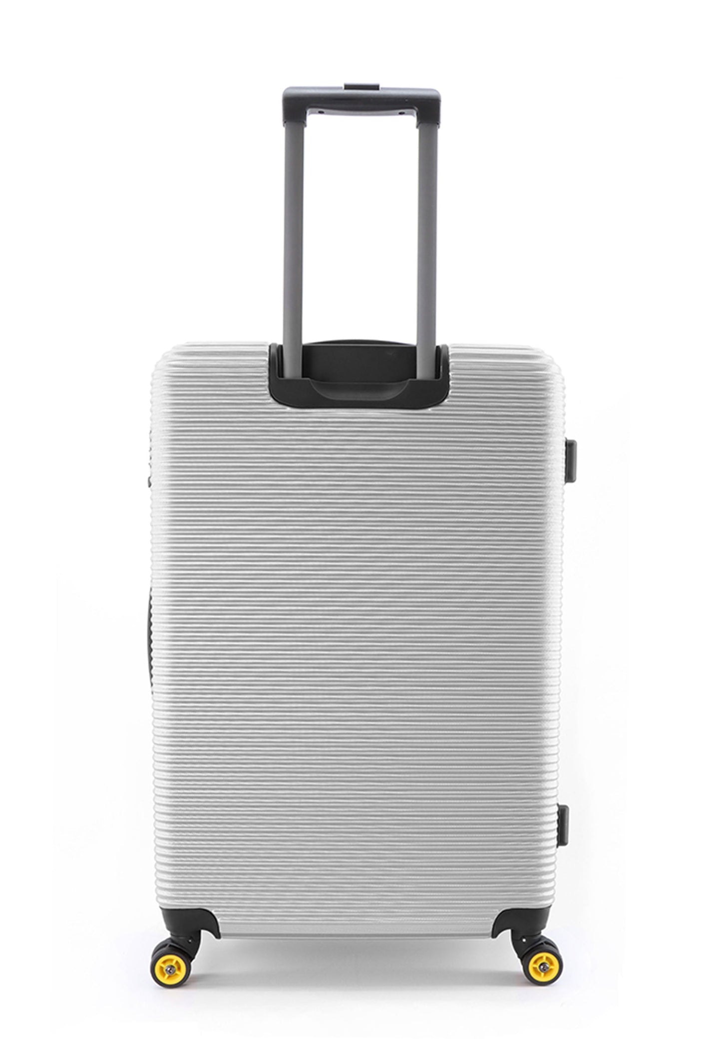 National Geographic Abroad Hard Suitcase / Trolley / Travel Suitcase - (Set/S/M/L) - Silver