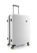National Geographic Abroad Hard Suitcase / Trolley / Travel Suitcase - (Set/S/M/L) - Silver