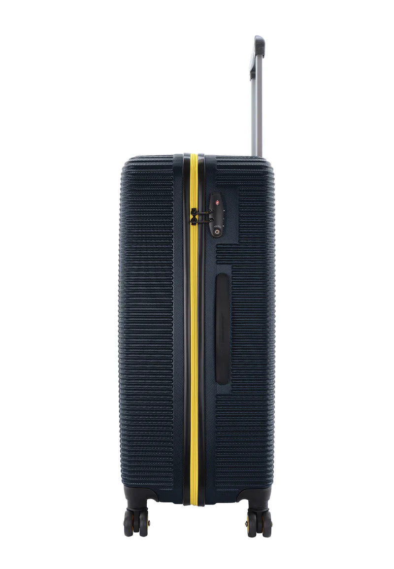 National Geographic Abroad Hard Suitcase / Trolley / Travel Suitcase - (Set/S/M/L) - Navy