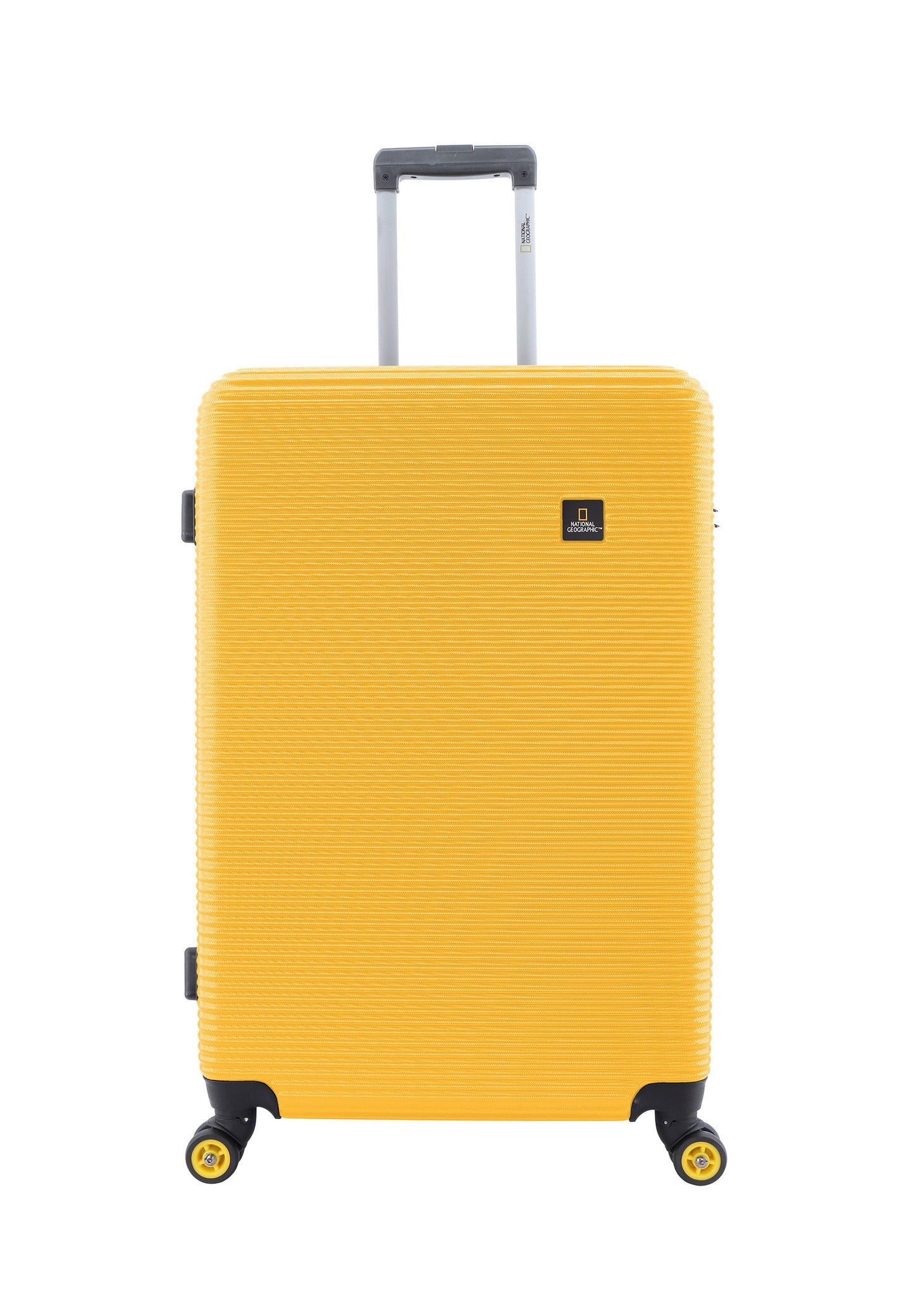 National Geographic Abroad Hard Suitcase / Trolley / Travel Suitcase - (Set/S/M/L) - Yellow