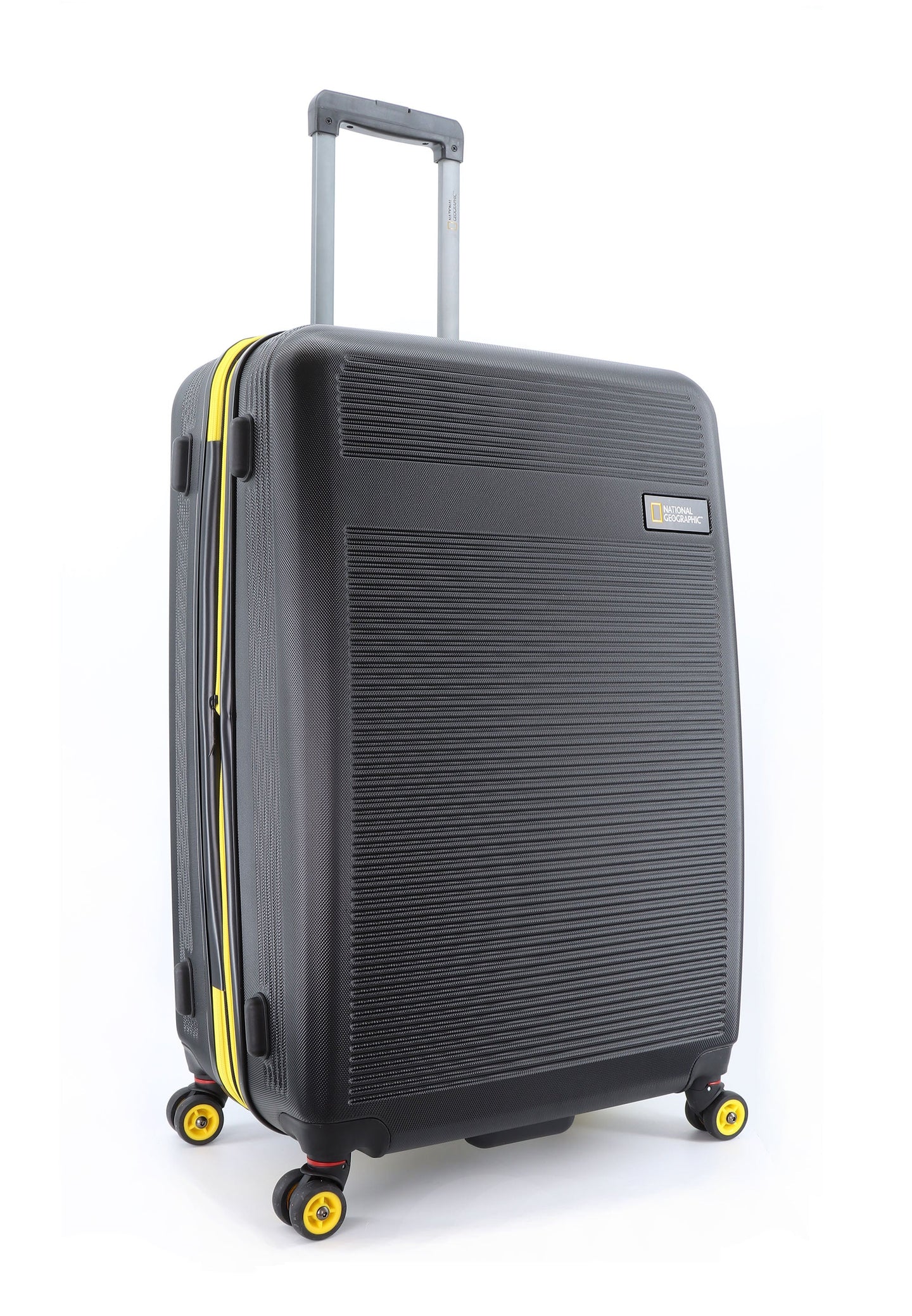National Geographic Arodrome Hard Suitcase / Trolley / Travel Suitcase - (Set/S/M/L) - Black