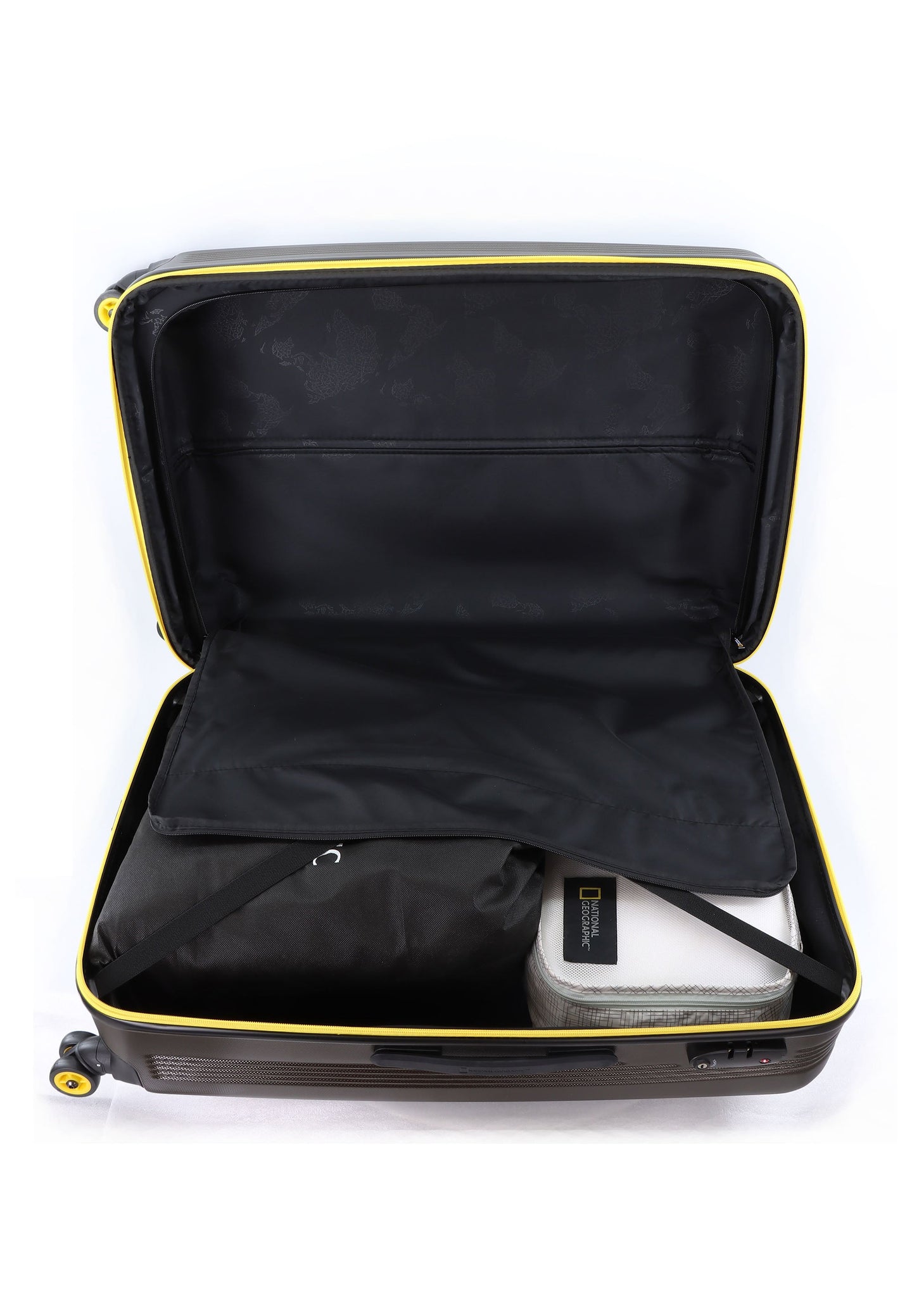 National Geographic Arodrome Hard Suitcase / Trolley / Travel Suitcase - (Set/S/M/L) - Khaki