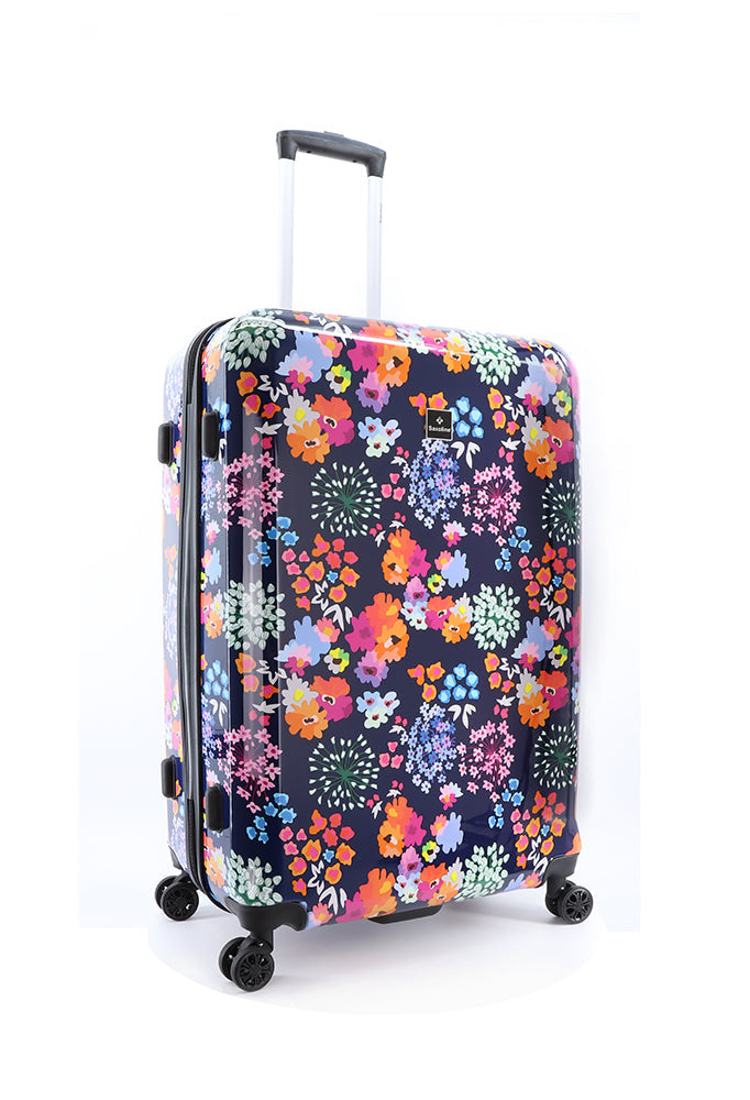 Saxoline Aroma Printed Hard Suitcase / Trolley / Travel Suitcase - (Set/S/M/L)