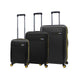 National Geographic Arodrome Hard Suitcase / Trolley / Travel Suitcase - (Set/S/M/L) - Black