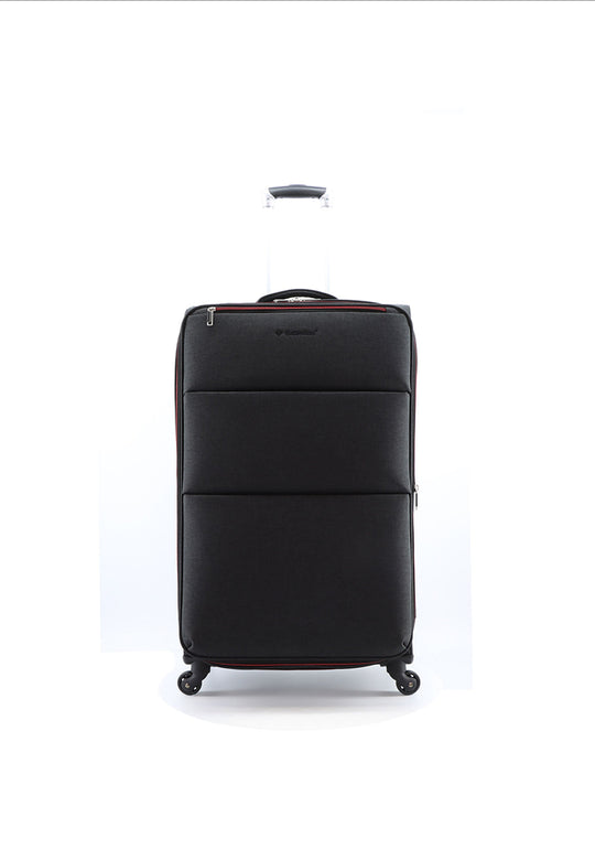 Saxoline Relax Red zipper Soft Suitcase / Trolley / Travel Suitcase - (Set/S/M/L)