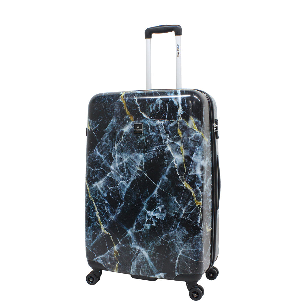 Saxoline Marble Printed Hard Suitcase / Trolley / Travel Suitcase - (Set/S/M/L)