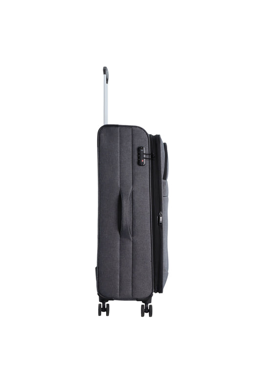 9 Tone Soft Suitcase / Trolley / Travel Suitcase - (Set/S/M/L)