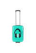 Saxoline Headphone Printed Handluggage Hard Suitcase / Trolley / Travel Suitcase - (Small)