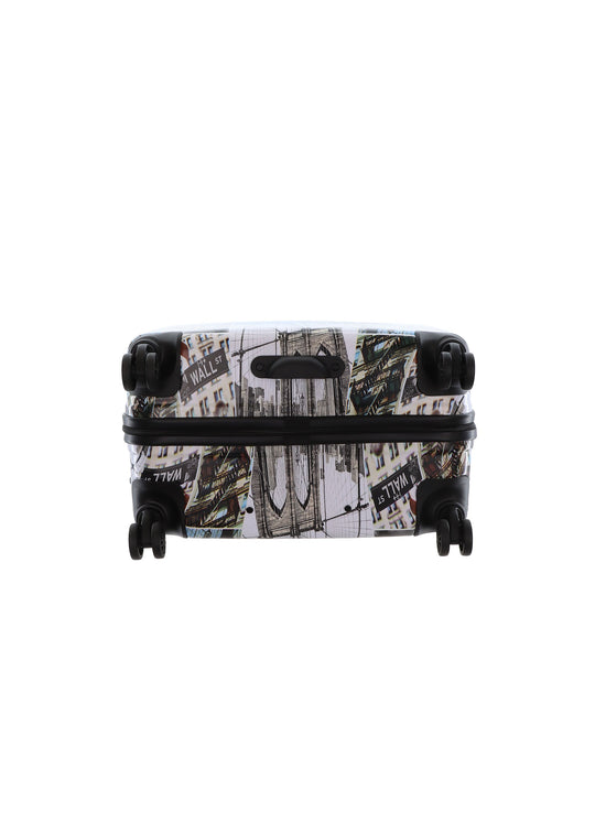Saxoline Brooklyn Printed Hard Suitcase / Trolley / Travel Suitcase - (Set/S/M/L)
