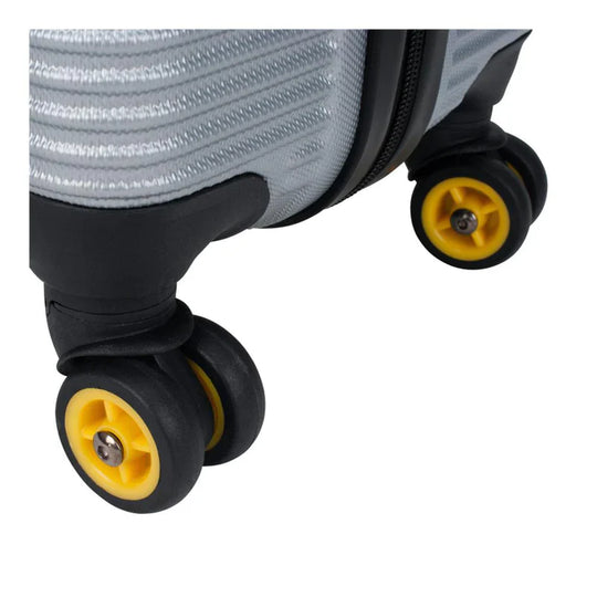 National Geographic Abroad Hard Suitcase / Trolley / Travel Suitcase - (Set/S/M/L) - Silver