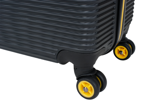 National Geographic Abroad Hard Suitcase / Trolley / Travel Suitcase - (Set/S/M/L) - Black
