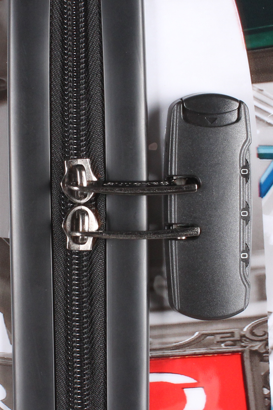 SaxolineManhattan Printed Hard Suitcase / Trolley / Travel Suitcase - (Set/S/M/L)