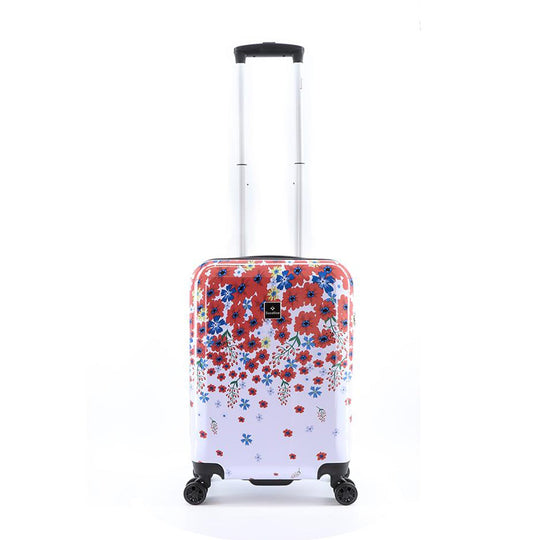 Saxoline Blessing Flowers Printed Hard Suitcase / Trolley / Travel Suitcase - (Set/S/M/L)