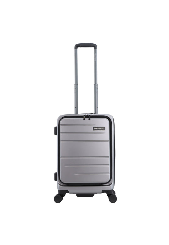Discovery Patrol Hard Suitcase / Trolley / Travel Suitcase- (Set/S/M/L) - Silver