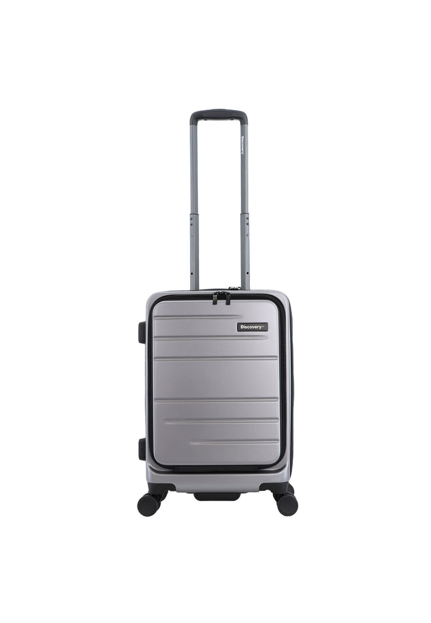 Discovery Patrol Hard Suitcase / Trolley / Travel Suitcase- (Set/S/M/L) - Silver
