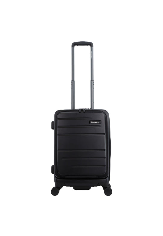 Discovery Patrol Hard Suitcase / Trolley / Travel Suitcase- (Set/S/M/L) -  Black