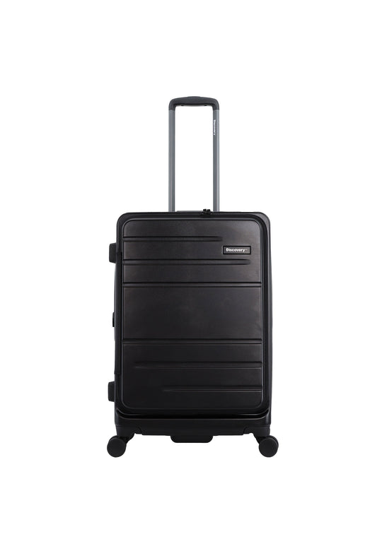 Discovery Patrol Hard Suitcase / Trolley / Travel Suitcase- (Set/S/M/L) -  Black