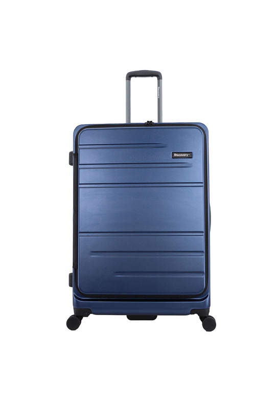 Discovery Patrol Hard Suitcase / Trolley / Travel Suitcase- (Set/S/M/L) - Blue