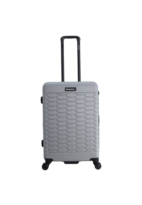 Discovery Reptile Hard Suitcase / Trolley / Travel Suitcase- (Set/S/M/L) - Silver