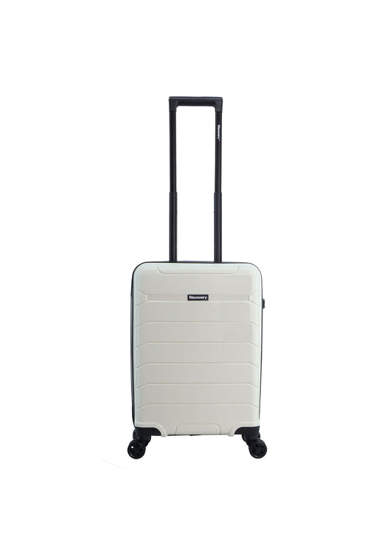 Discovery Skyward Hard Suitcase / Trolley / Travel Suitcase - (Set/S/M/L) - White
