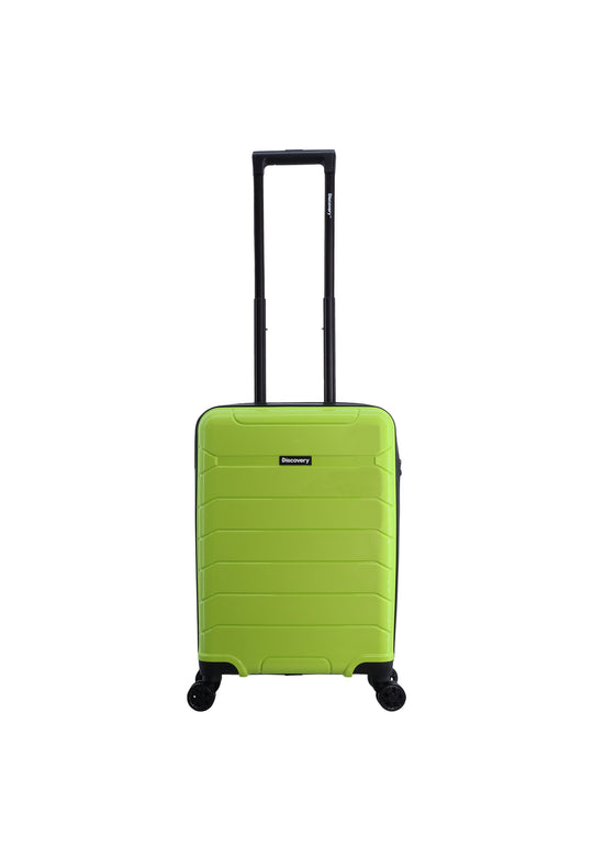 Discovery Skyward Hard Suitcase / Trolley / Travel Suitcase - (Set/S/M/L) - Lime Green