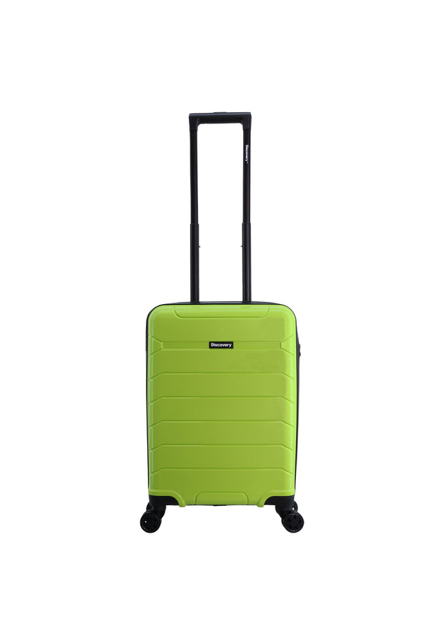 Discovery Skyward Hard Suitcase / Trolley / Travel Suitcase - (Set/S/M/L) - Lime Green